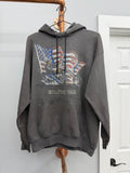 2003 Bike Week Faded Flame Sleeve Hoodie